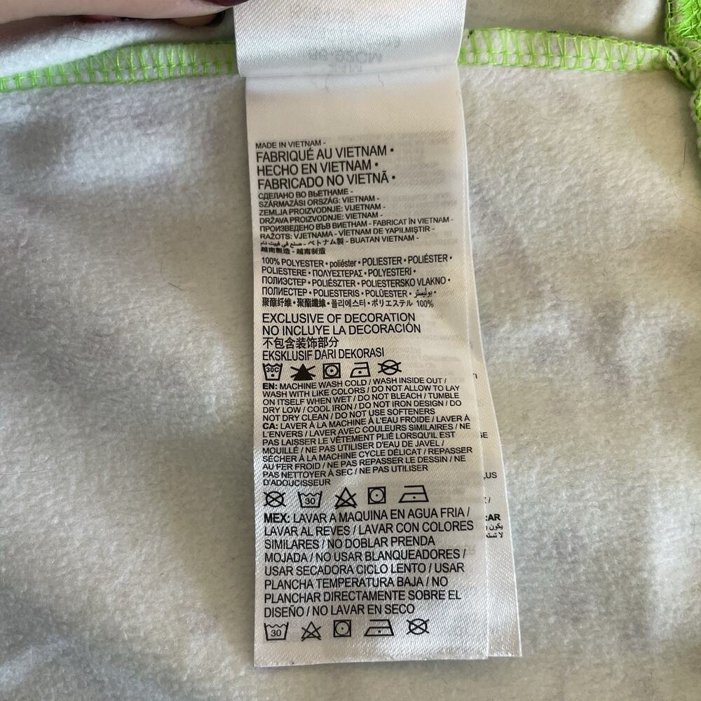Nike Therma All Over Print Zip Up Hoodie Jacket 24m 24 Months Green Black Sport - Picture 8 of 9